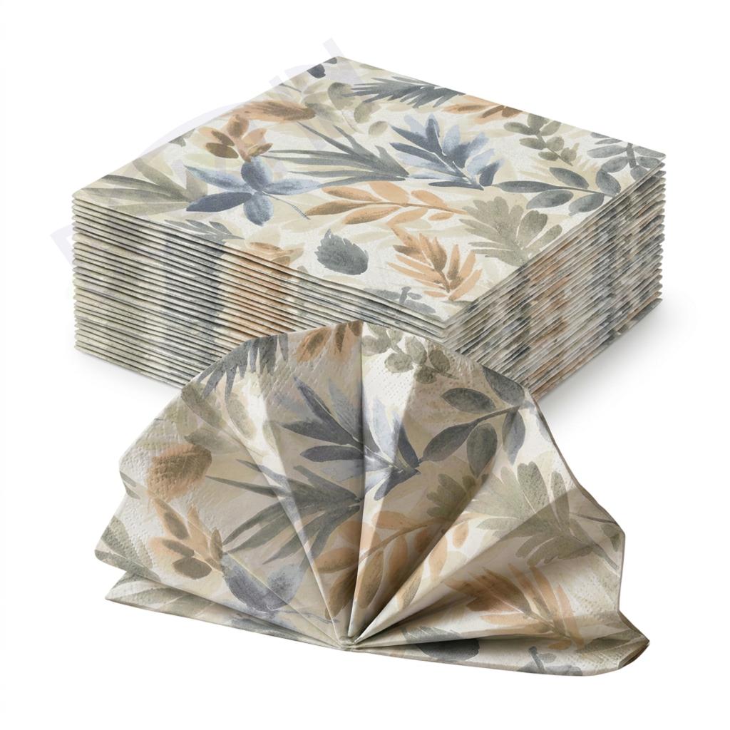 Papirnate serviete 3-slojne ROBERTO 33x33 cm (100 kos)